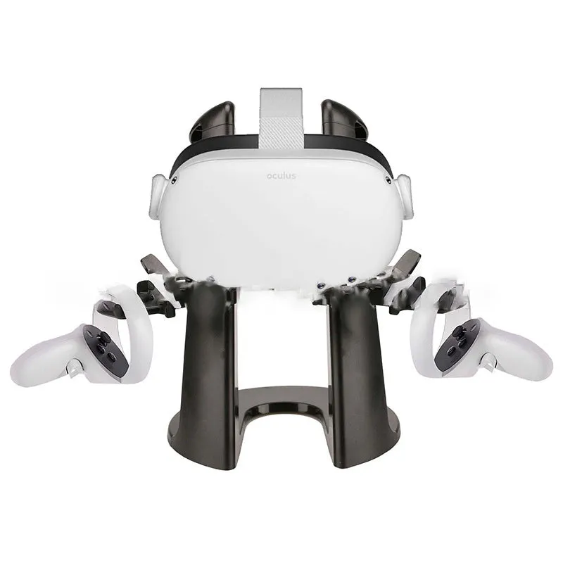 White ABS plastic display bracket for Oculus VR headset