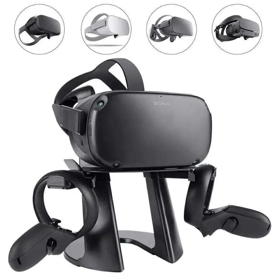 White ABS plastic display bracket for Oculus VR headset