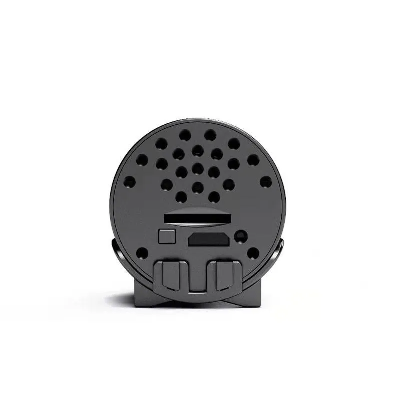 Wireless WiFi monitoring camera with night vision, 1080P HD, UFO shape, black plastic, 160° wide-angle lens