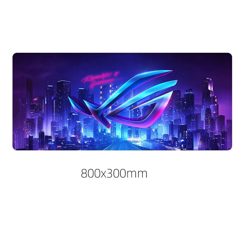 Country Edge keyboard pad natural rubber Jiaji cloth 800x300mm thin desk mat ROG style
