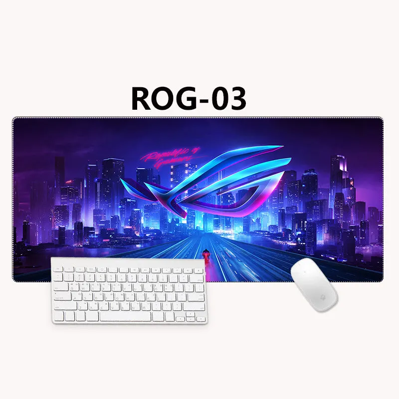 Country Edge keyboard pad natural rubber Jiaji cloth 800x300mm thin desk mat ROG style