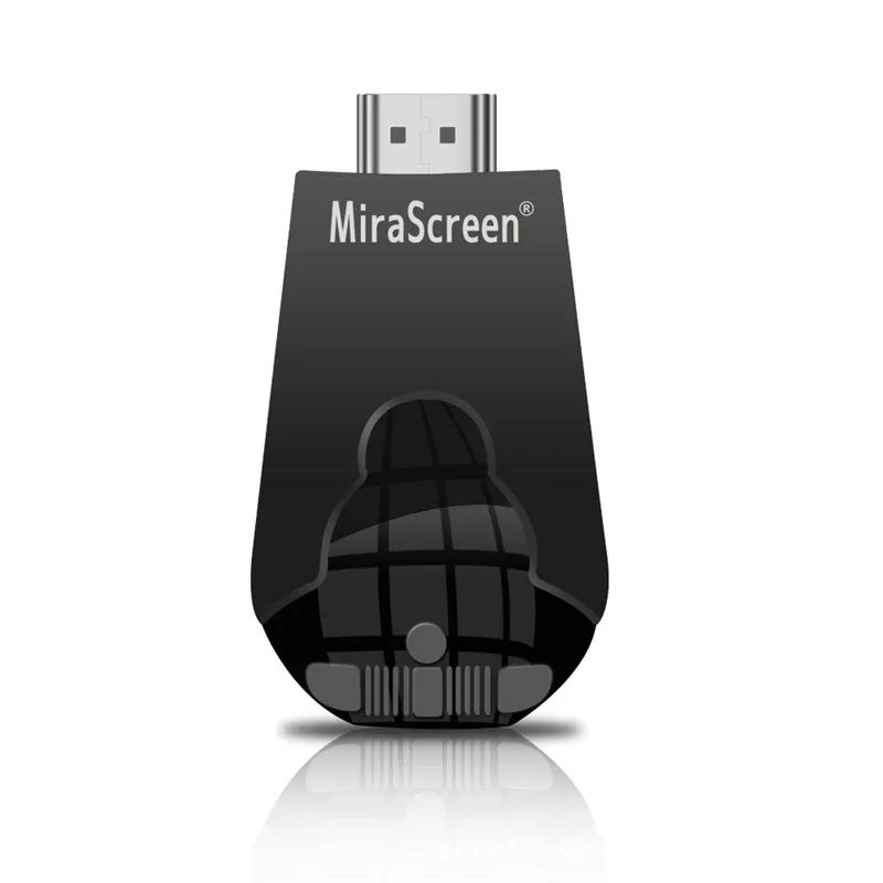 Mirascreen Anycast wireless HDMI dongle Push Treasure with WIFI in black