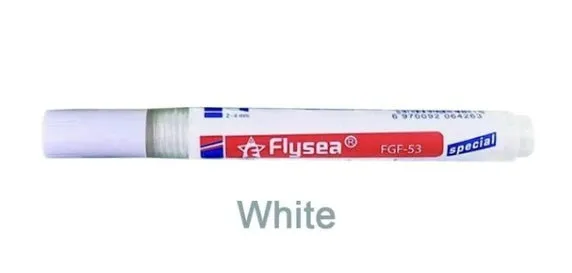 Tile gap grout coating marker pen for ceramic tile crevice repair in six colours water-based non-toxic ink