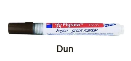 Tile gap grout coating marker pen for ceramic tile crevice repair in six colours water-based non-toxic ink