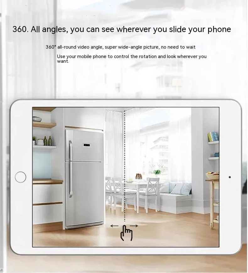 Dual band outdoor night vision light bulb camera with 5G wireless and high-definition monitoring