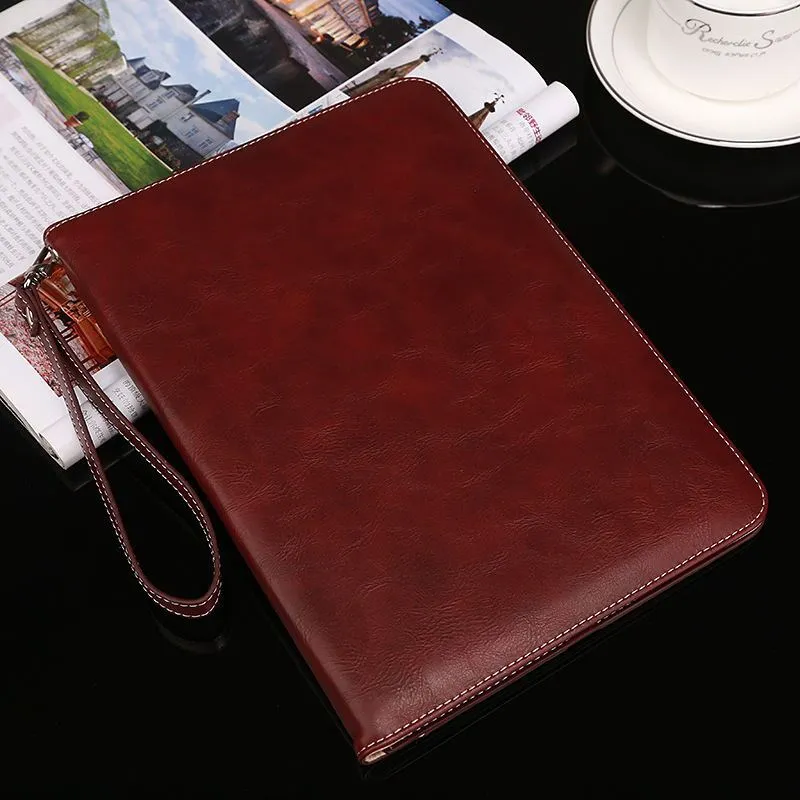 Tablet protection cover flip case in imitation leather with sleep function for iPad models