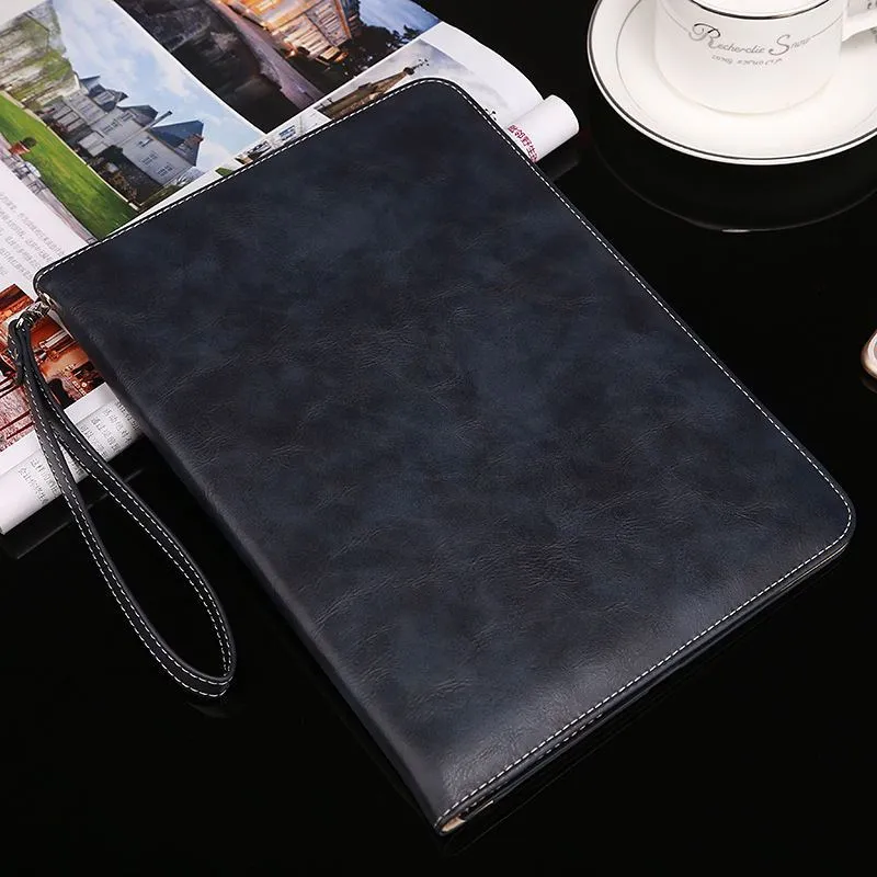Tablet protection cover flip case in imitation leather with sleep function for iPad models