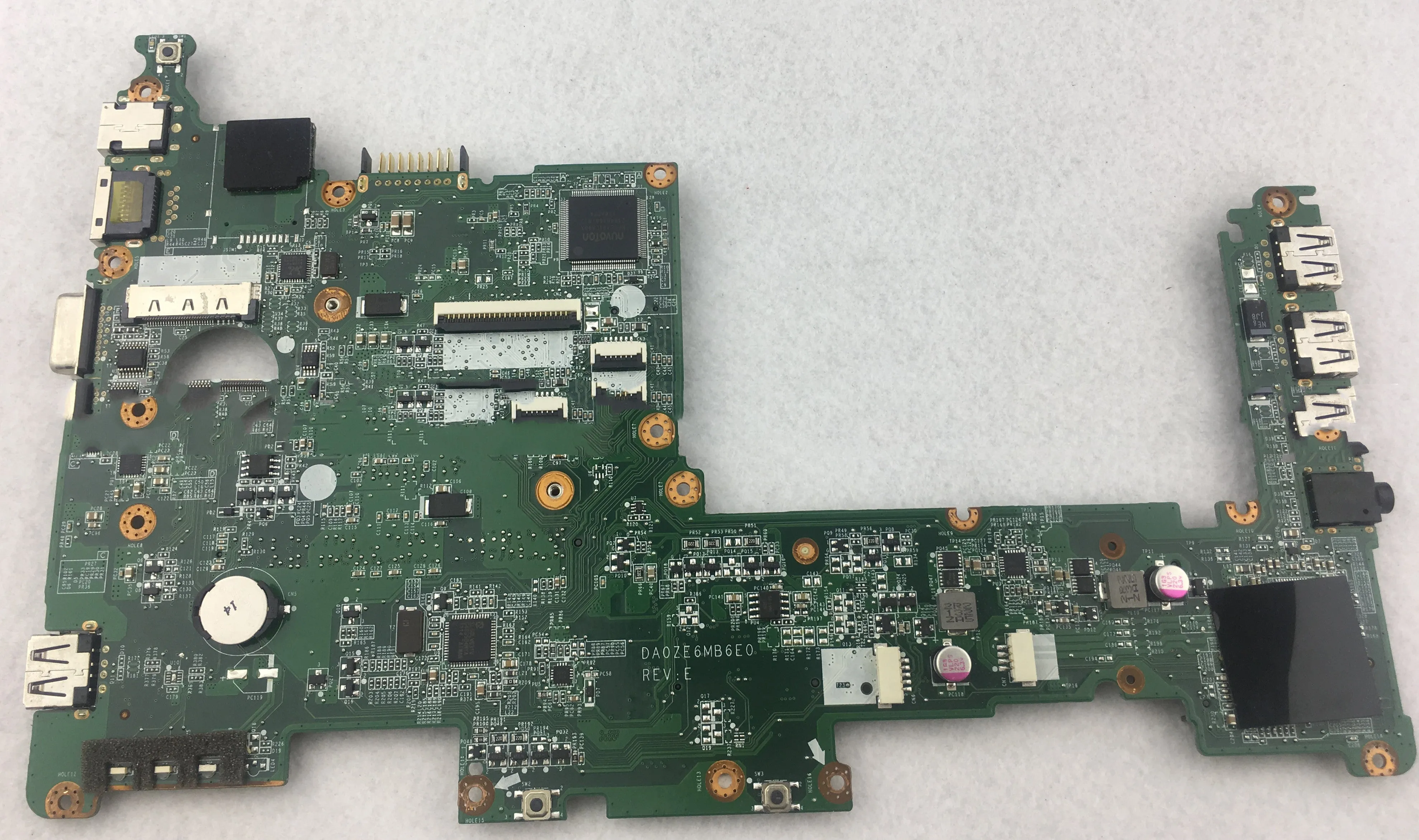 Laptop Motherboard for Acer Aspire One D257 Notebook Replacement Part with Onboard CPU and Memory Chip