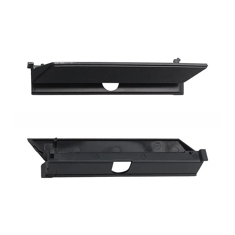 PS4 Pro service parts bundle showing black hard disk bottom cover and warehouse door baffle block strip