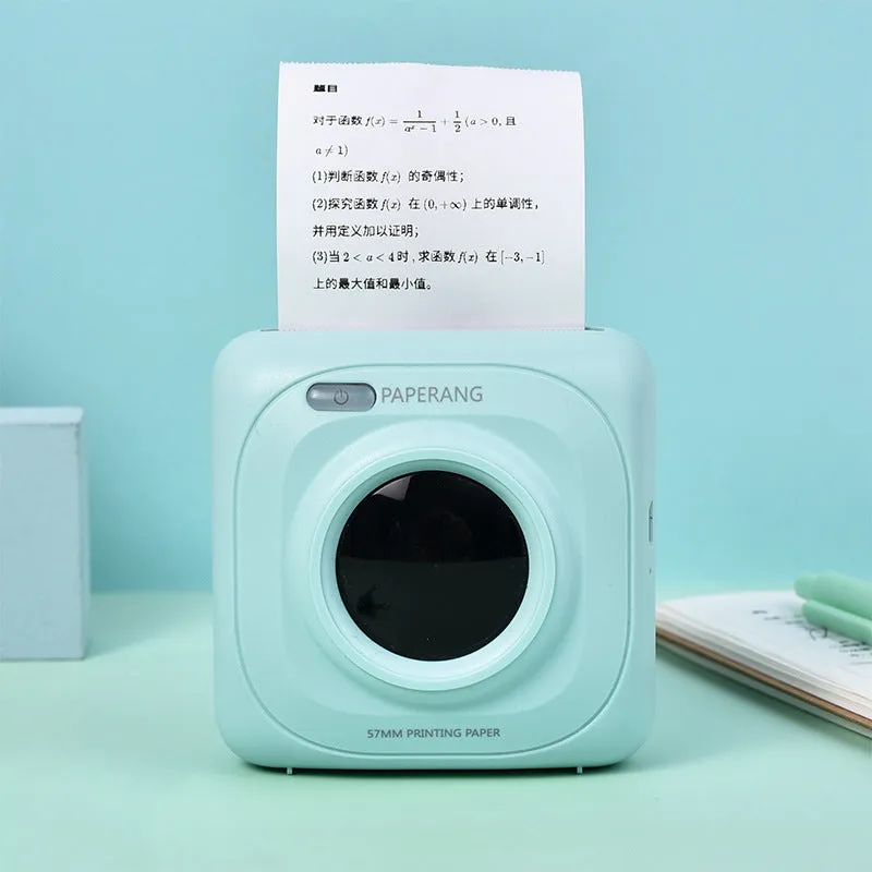 Paperang mini thermal photo printer with USB interface, 83x83x45mm, 160g, 1000mAh battery
