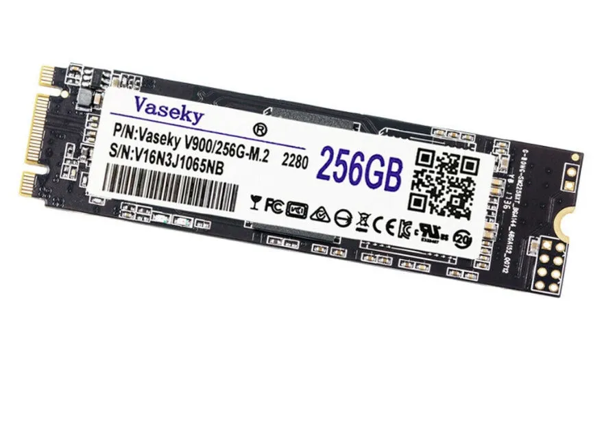 M.2 2280 256GB SATA NGFF interface SSD with TLC NAND flash memory for notebook upgrade