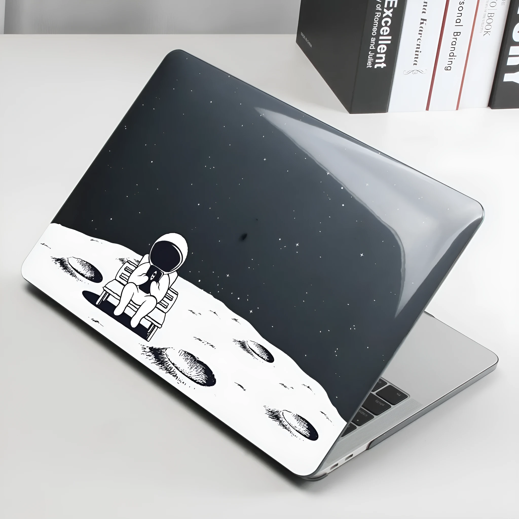 Printed hard shell cover for MacBook Air 13 with keyboard cover in black colour option