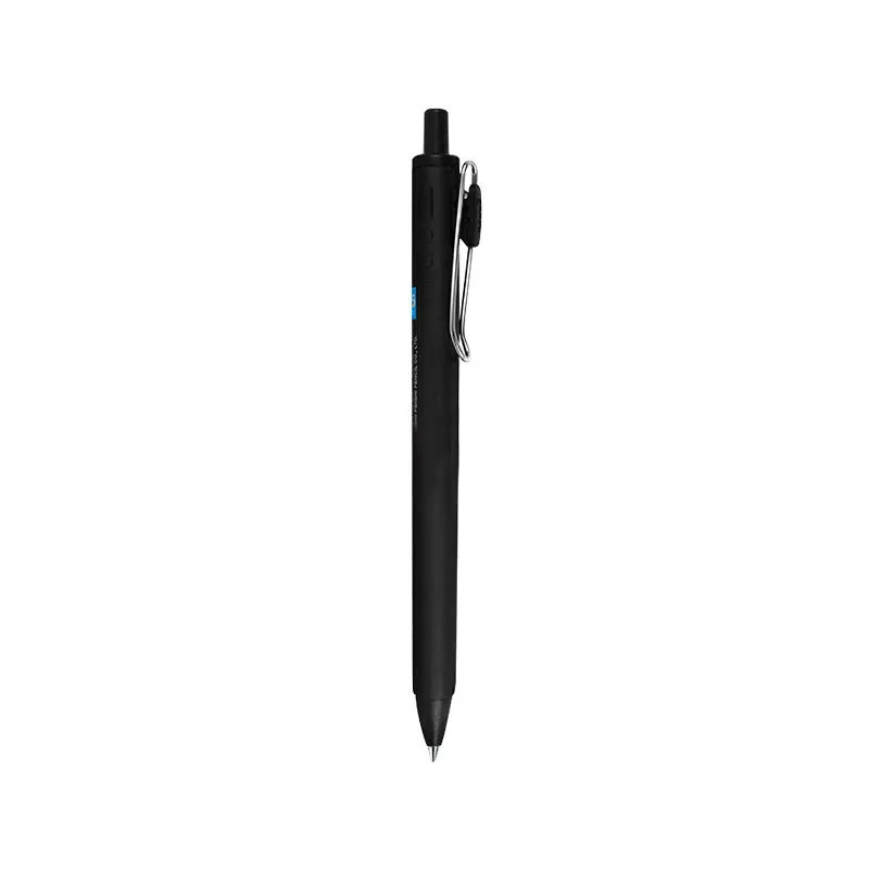 Set of 10 gel pens in assorted colours including black, blue, red blue-black and black rod with 0.38mm and 0.5mm tips, 140mm length