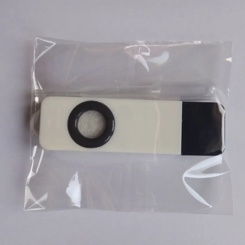Mini USB aroma diffuser with straw in white and blue, 60mm x 18mm x 8mm, for computer fresh air