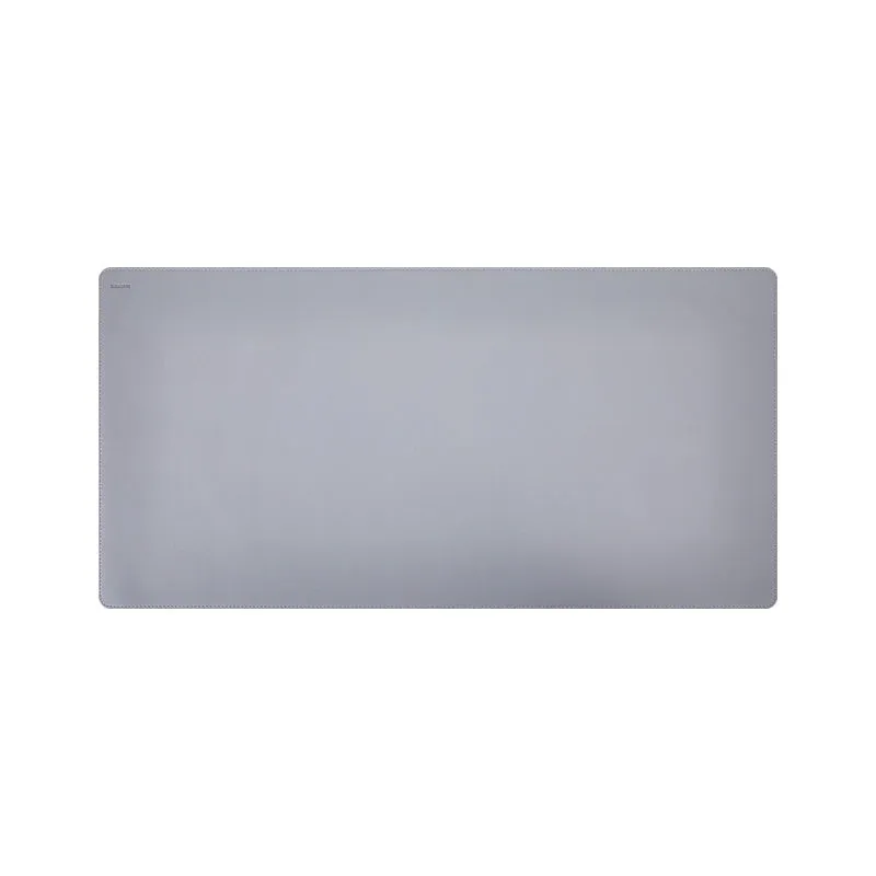 Extra large 800x400mm black gaming mouse pad with double-material waterproof construction on a desk