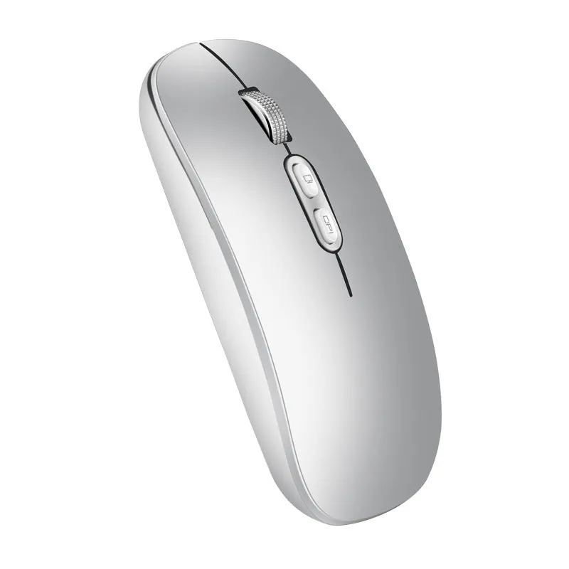 iMice wireless mouse black 1600DPI rechargeable 2.4G mini silent with USB receiver