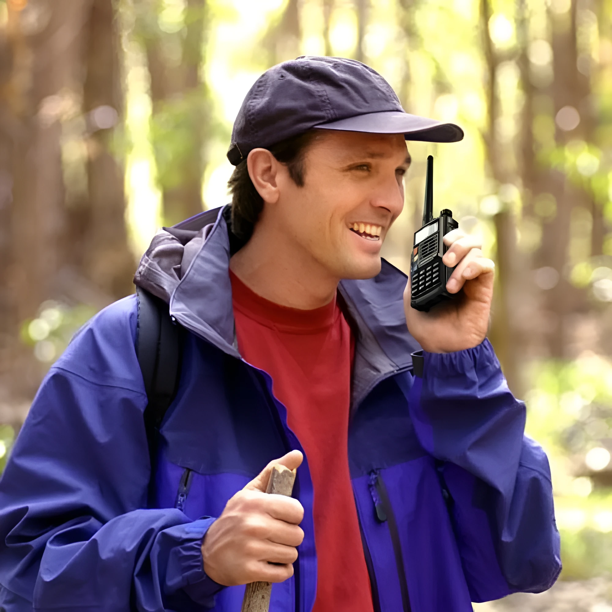 UV-5R dual band walkie talkie 10W 128 channels black with antenna and battery