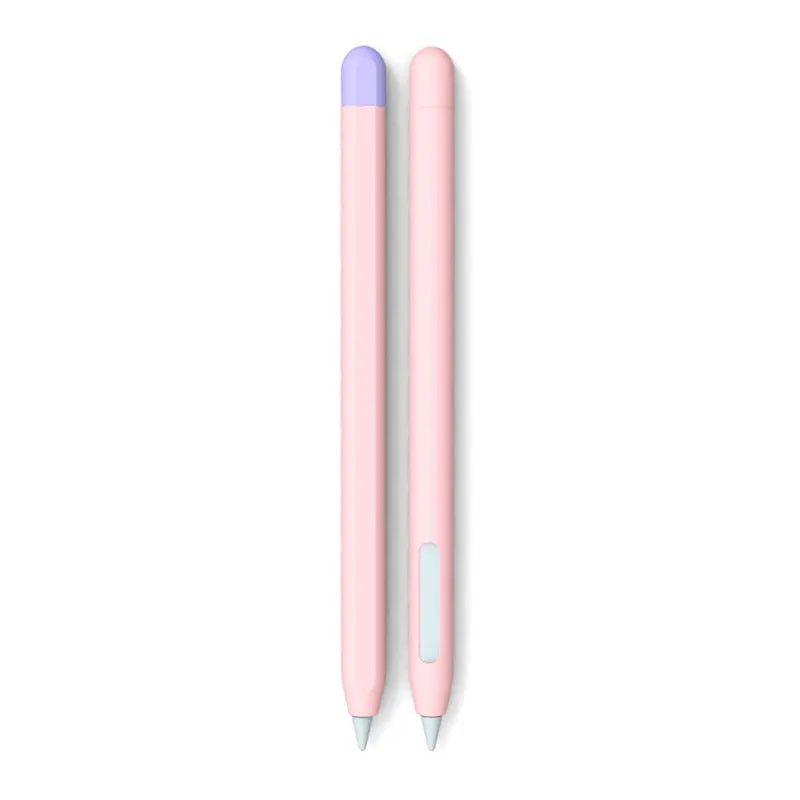 Octagonal pure silicone protective cover for Apple Pencil in 0.35mm thickness with nine colour options