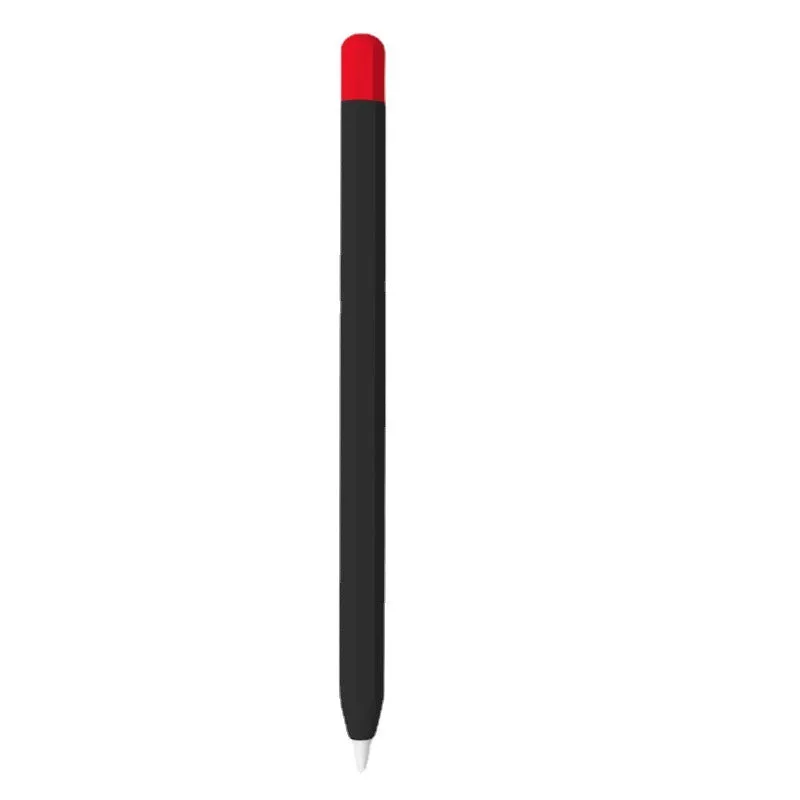 Octagonal pure silicone protective cover for Apple Pencil in 0.35mm thickness with nine colour options