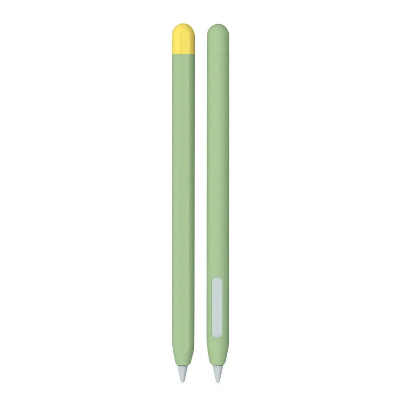 Octagonal pure silicone protective cover for Apple Pencil in 0.35mm thickness with nine colour options