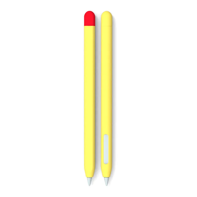Octagonal pure silicone protective cover for Apple Pencil in 0.35mm thickness with nine colour options