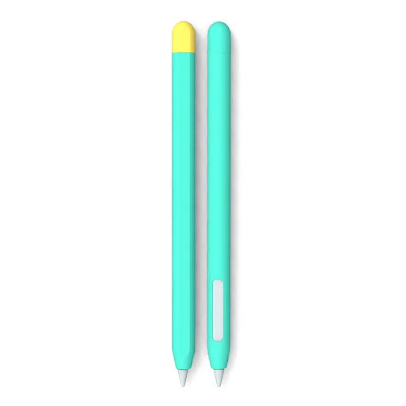 Octagonal pure silicone protective cover for Apple Pencil in 0.35mm thickness with nine colour options