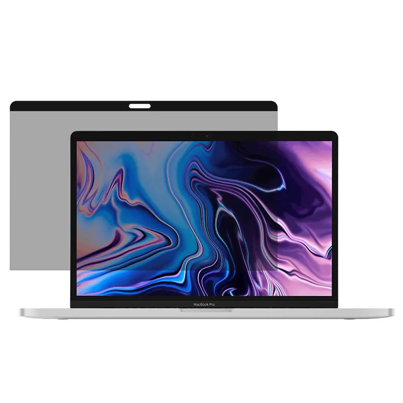 Anti-peep PET screen protector for MacBook Air 13.3 2019 and Pro 13.3, 30x19.4mm privacy film