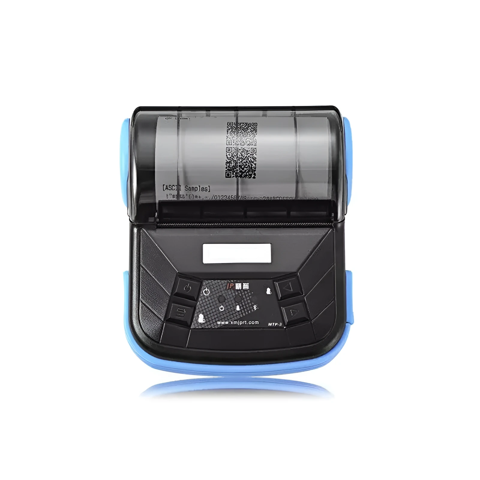 Thermal Bluetooth 80mm handheld wireless bill printer with charger and roll paper