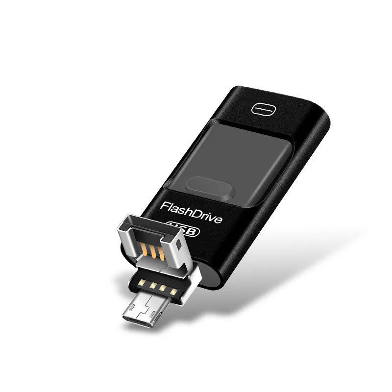 SoonDisk Shandi high speed silver metal Android OTG U disk 8GB USB 3.0 with OEM custom logo