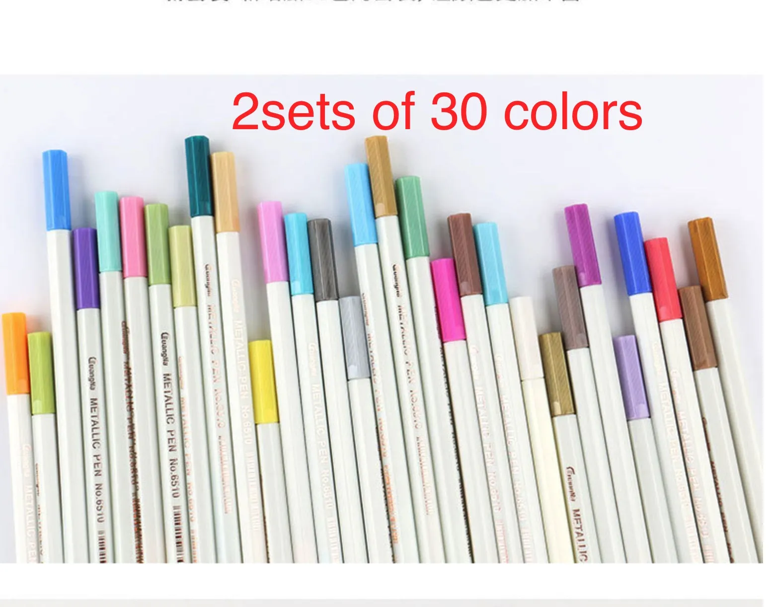 Paint marker pens 16.3cm PP non-toxic permanent markers in black gold silver and white
