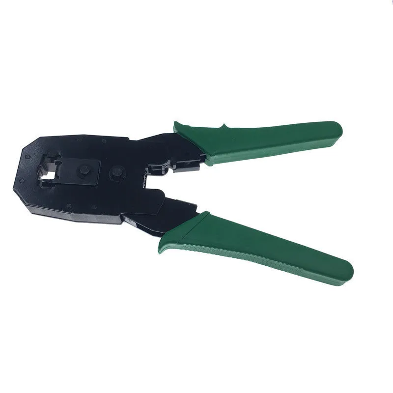 Network tool stripping pliers with rubber handle and tool steel clamp head, 200mm total length, 6mm stripping diameter