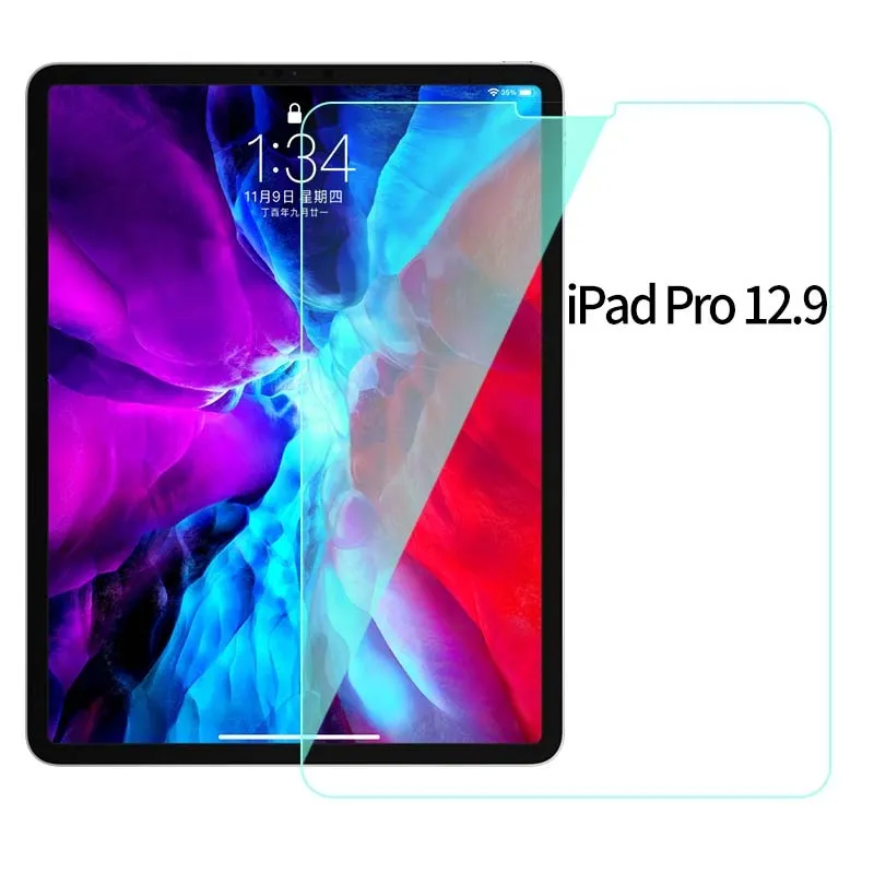 Compatible iPad tempered glass screen protector anti-blue light anti-fingerprint full screen for iPad Pro 11