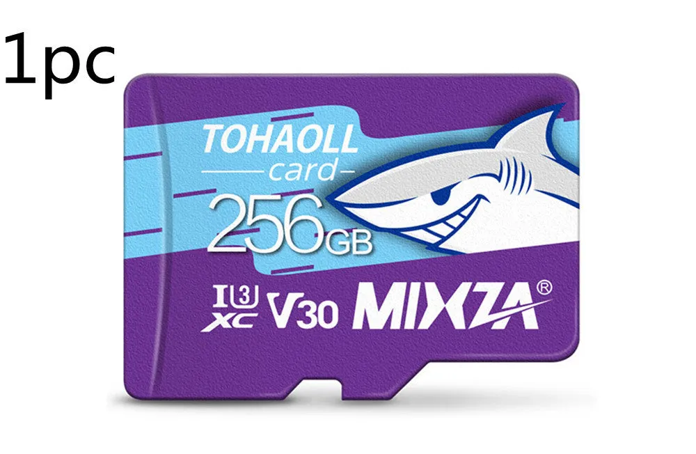 Class 10 C10 TF memory card in 16GB to 256GB capacity for phone and driving recorder use