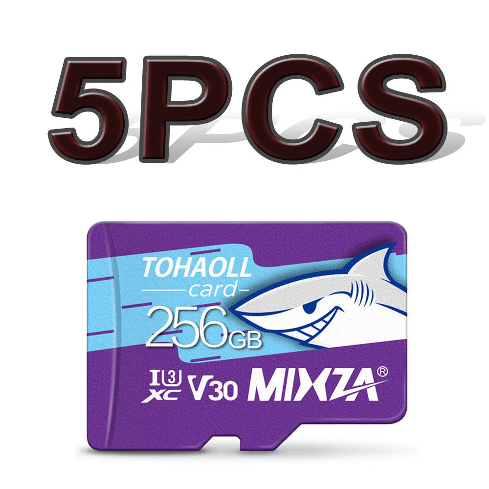 Class 10 C10 TF memory card in 16GB to 256GB capacity for phone and driving recorder use