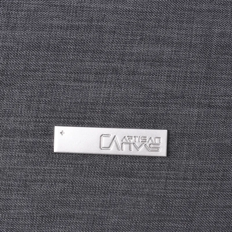 High-grade polyester water-repellent computer liner bag for 15.6 inch laptop in dark grey