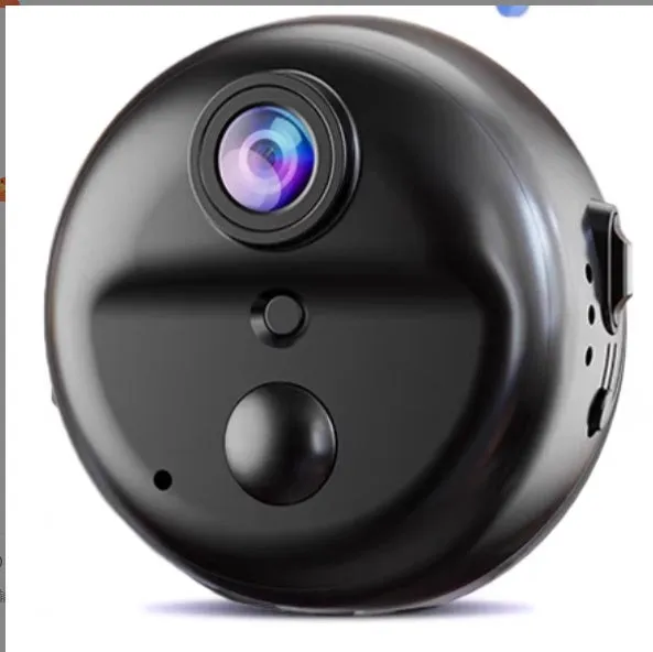 Wireless 360-degree panoramic security camera with night vision on a table