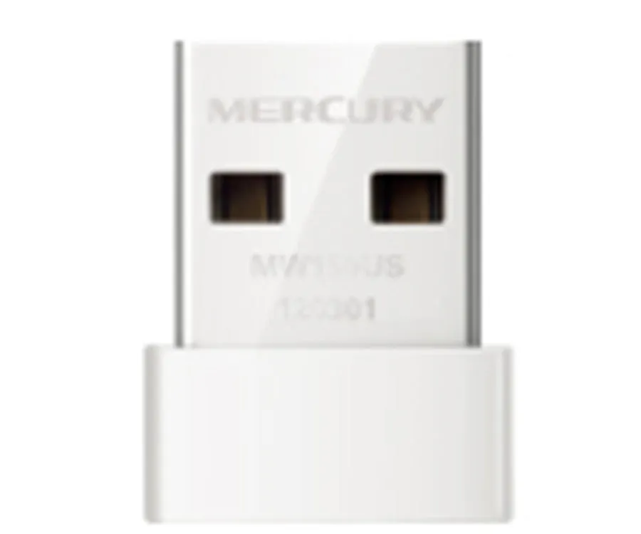 Mercury 150M wireless USB network card in white mini design with USB connector