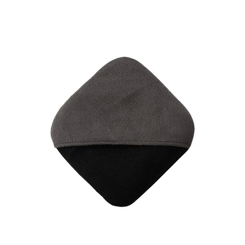 Grey keyboard dust cloth covering a laptop keyboard, universal size for dustproof protection