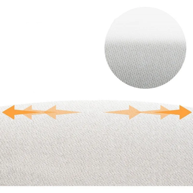 Grey keyboard dust cloth covering a laptop keyboard, universal size for dustproof protection