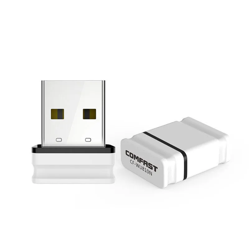 Black external USB wireless network card compatible with Apple computers for 650M dual frequency wifi