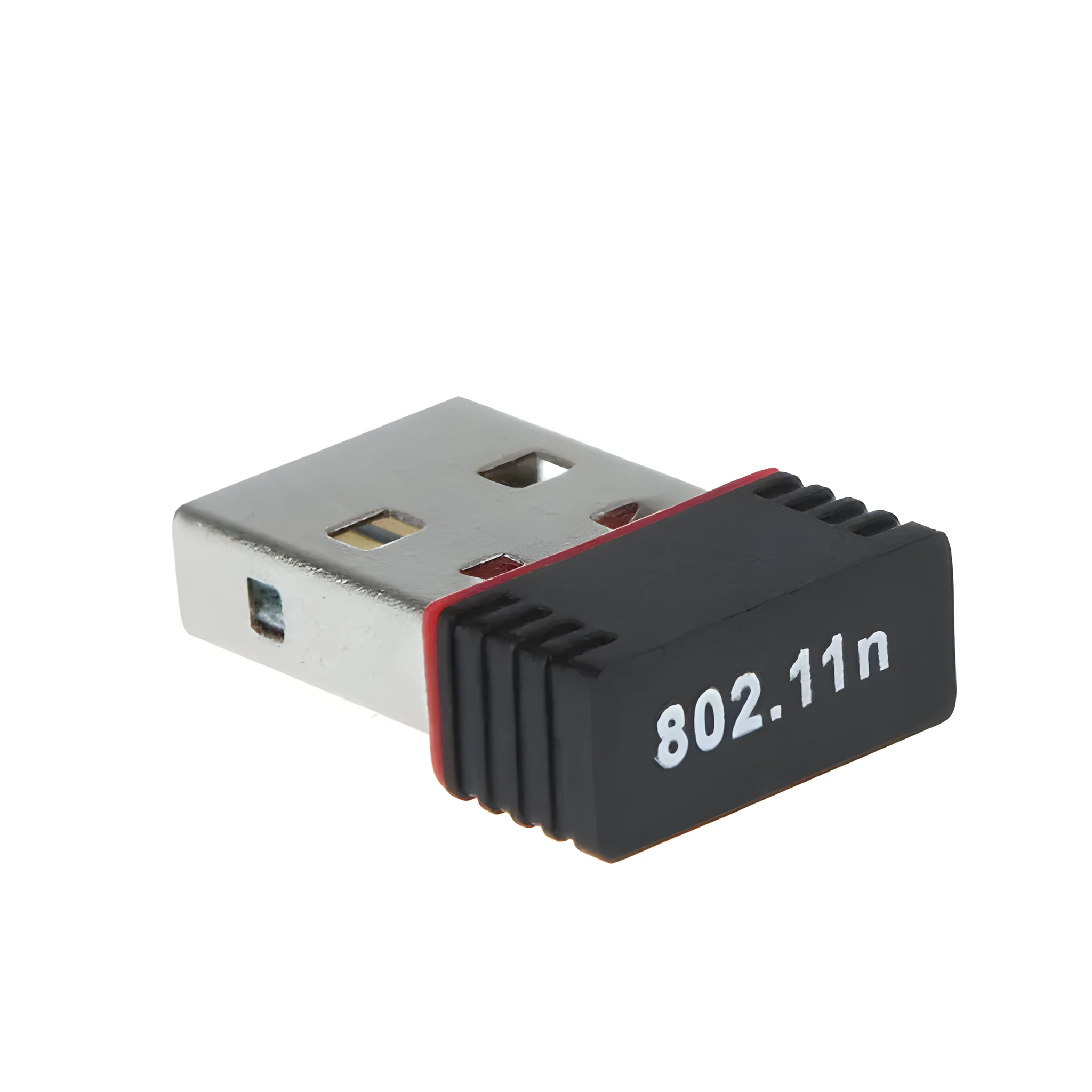 Mini USB wireless network card with RTL8188 chip, 150Mbps, built-in antenna