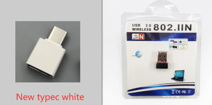 Mini USB wireless network card with RTL8188 chip, 150Mbps, built-in antenna