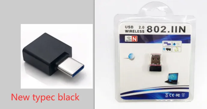 Mini USB wireless network card with RTL8188 chip, 150Mbps, built-in antenna