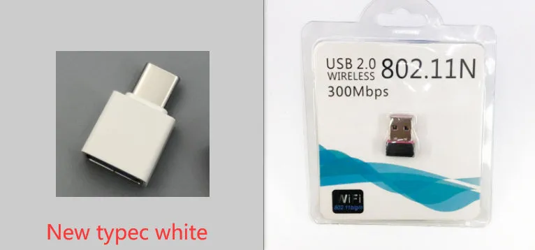 Mini USB wireless network card with RTL8188 chip, 150Mbps, built-in antenna