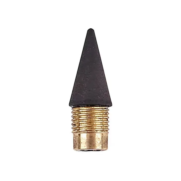 Portable eternal pencil HB gold blue colour with plastic body and copper tip