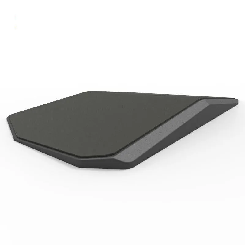 Creative Game Office Three-Dimensional Geometric Mouse Pad Black 35.8x21x2.8cm Honeycomb Support