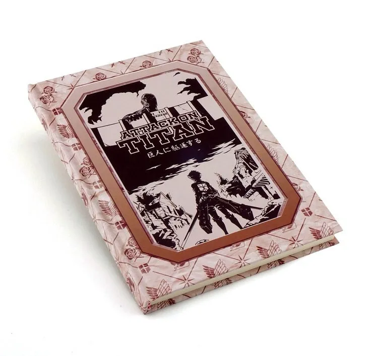 Sword Art Online hardcover notebook with character design on paper cover, 32K size
