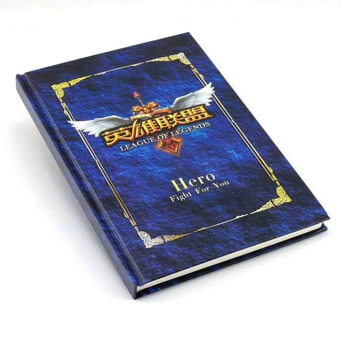 Sword Art Online hardcover notebook with character design on paper cover, 32K size