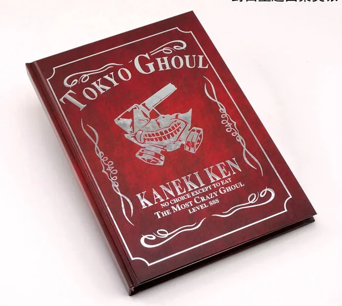 Sword Art Online hardcover notebook with character design on paper cover, 32K size