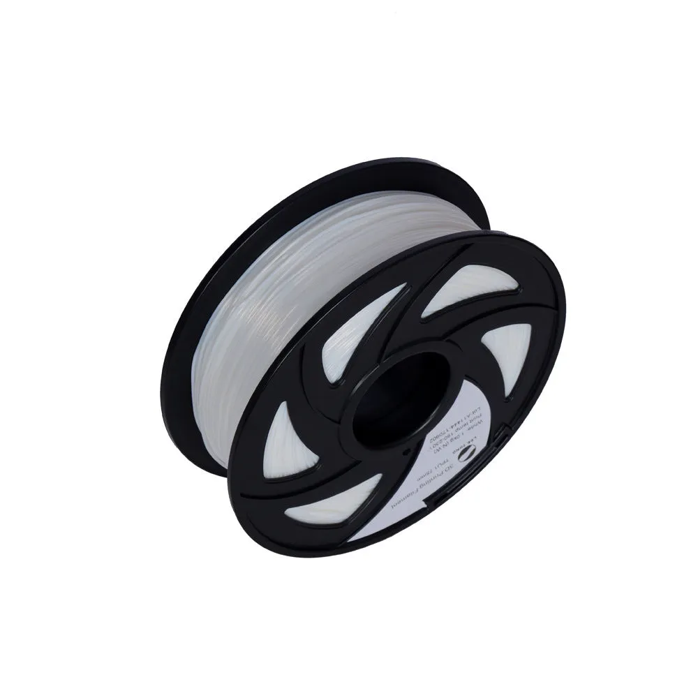 Black TPU filament spool for flexible 3D printing pen consumables